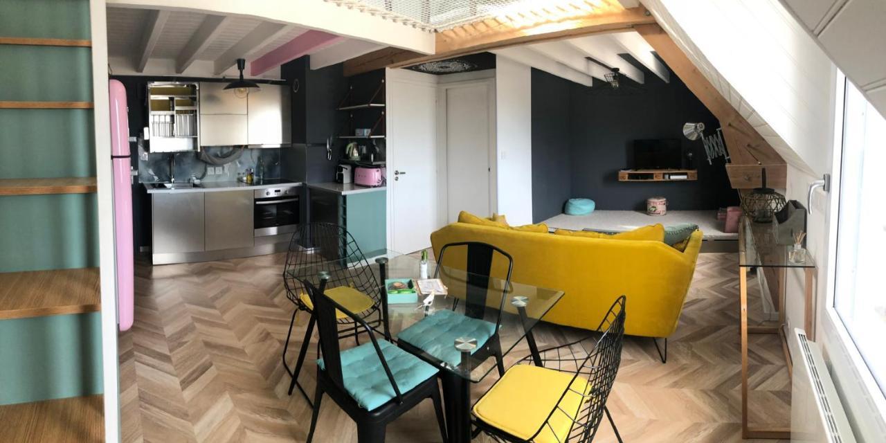 Catamaran - Duplex Atypique Avec Parking Apartamento Vannes Exterior foto